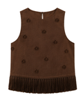 Blusa Bordada em Linho Natural Premium