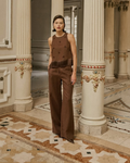Calça Wide Leg Mocha Essence