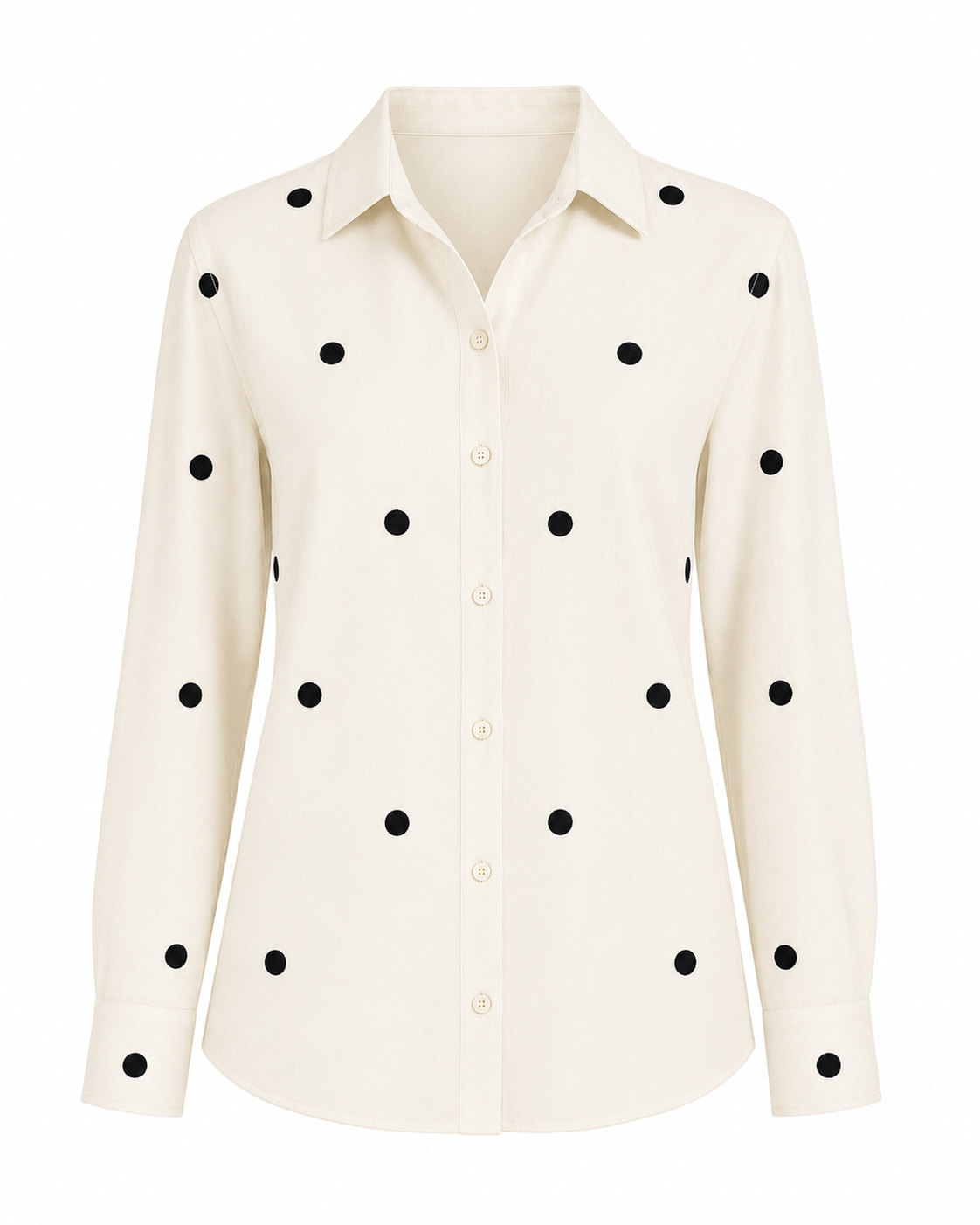 Camisa Poá Riviera Chic