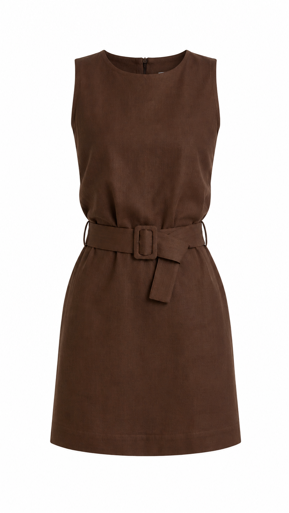Vestido Curto Elegance 100% Linho