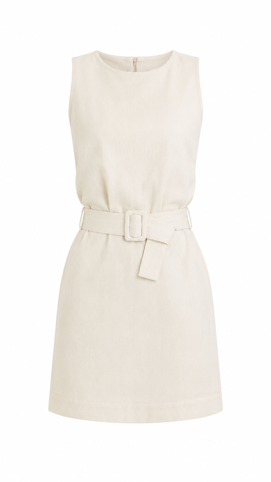Vestido Curto Elegance 100% Linho