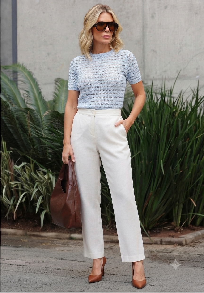 Tricot rendada